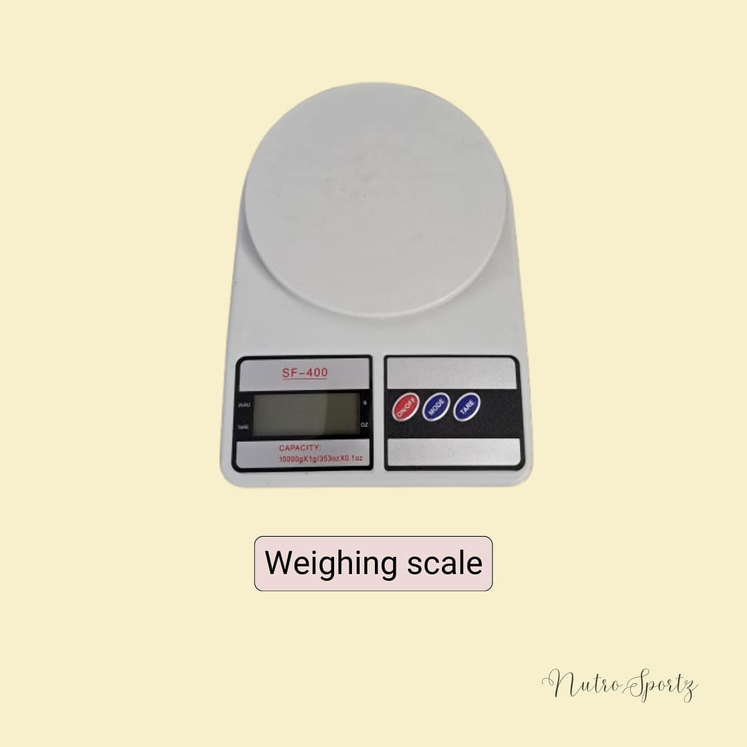 An image of a digital weighing scale.